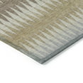 thumbnail image 4 of Addison Rugs Chantille Indoor/Outdoor Transitional Stripes Beige Washable Round Rug, 8' x 8', 4 of 6