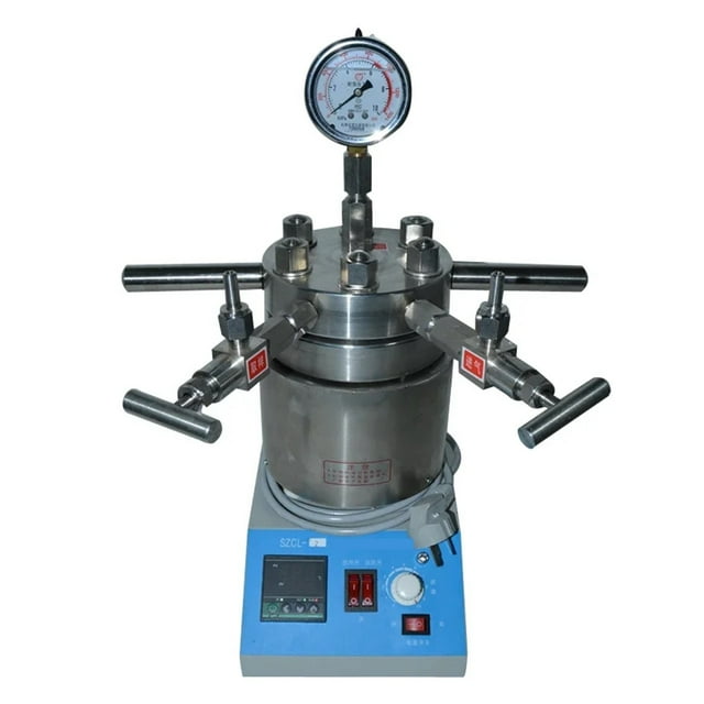 CDF-0.25L Hydrothermal Synthesis Autoclave Reactor 10Mpa Tabletop High Pressure Stainless Steel Reaction Kettle 1pc ,Wide Application