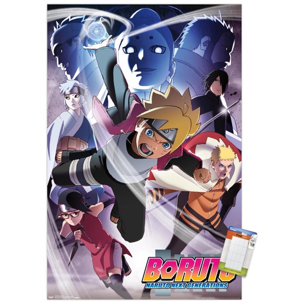 Boruto: Naruto Next Generations - Key Art Premium Poster and Poster