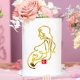 thumbnail image 2 of Abstract Creativity Mother To Be Cake Toppers Gold Rose Gold Mother's Day Cake Toppers for Pregnant Woman Party Cake DecorationsRose Gold Gao Jinjia LED, 2 of 2