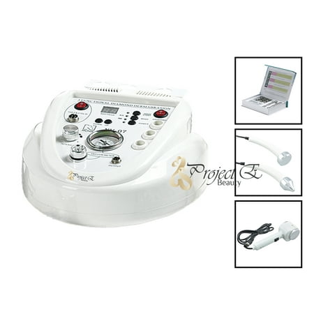 3in1 Diamond Microdermabrasion Dermabrasion Cold Warm Therapy Hammer Ultrasound Massage Peeling