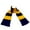 Navy/ Gold, variant on Knit Winter Rugby Striped Scarf for Men & Women - Stay Warm & Stylish (Navy/ Gold) -1 Pack