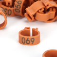 thumbnail image 1 of 8mm Bird Leg Bands, 001 to 100 Numbered Poultry Identify Rings, Reusable Bird Leg Accessory for Birds Pigeons, 1 of 8
