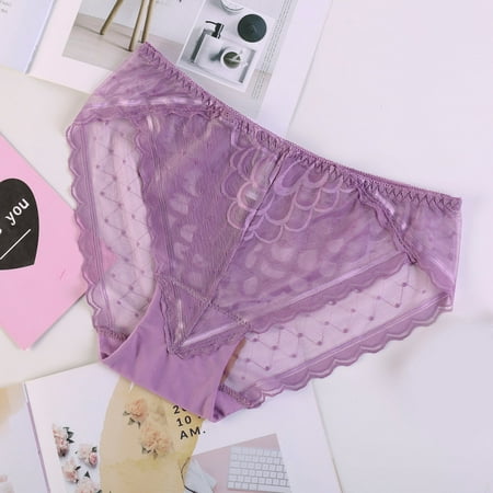 

BTJX Womens Underwear Cotton Bikini Panties Lace Soft Hipster Panty Ladies Stretch Briefs