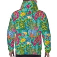 thumbnail image 7 of Lsque Turtles Pattern Casual Men's Hoodie,Hooded Sweatshirt with Kangaroo Pocket,Pullover Hoodie-4X-Large, 7 of 7
