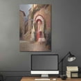 thumbnail image 5 of Luxe Metal Art 'Eze Village Café France' by Haixia Liu, Metal Wall Art, 24"x36", 5 of 7