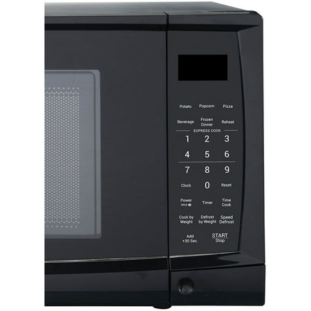 0.7 cu ft digital microwave oven black