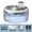 Blue Transparent + 2 replaceable filter cartridges, variant on Sensor-activated pet water fountain. 2.5L large capacity, 4000mAh battery, ultra-quiet pump, comes with 2 carbon filters for cats.