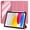 Watermelon Pink, variant on Vena For Apple iPad A16 Case Clear, iPad 10th Generation Case Trifold Stand, iPad 11th Generation Case, Slim Stand Protective Cover, Blue