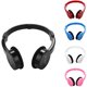 thumbnail image 4 of Cateissary Auriculares con cable de 3,5 mm, auriculares plegables para niños con micrófono, sonido estéreo HD, auriculares para niños sobre la oreja Cables de audio/vídeo rojo 1.1 metros, 4 of 6