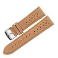 thumbnail image 1 of WANGQ Genuine Leather Watch Strap Porous Breathable Watchband 22mm 24mm Handmade Stitching Men Watch Bracelets Replacement, 1 of 4