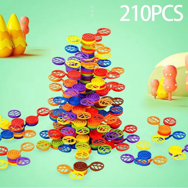 Juguetes Montessori Hugo Juego de Equilibrio Actividades de Aprendizaje Preescolar 210 Piezas