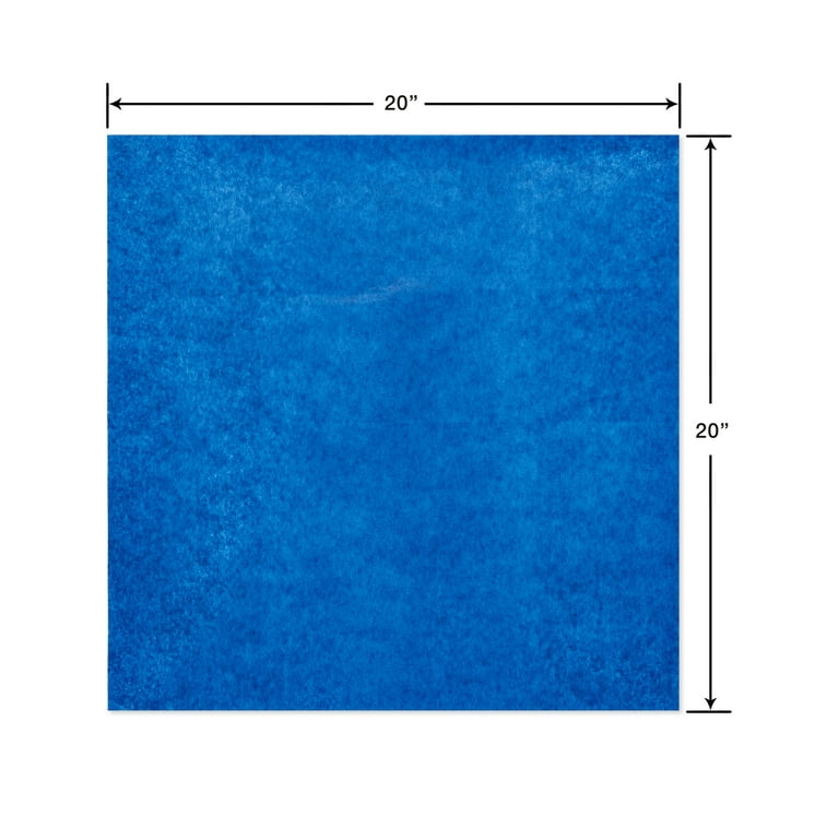 InsideMyNest Shades of Blue Coloured Tissue Paper Sheets 30x20 Premium  Quality (20 Sheets) (Antique Blue) : : Home & Kitchen