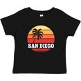 thumbnail image 3 of Inktastic San Diego California Vacation Retro Sunset Boys or Girls Baby T-Shirt, 3 of 5
