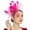 Purple, variant on CXHEGBEJ Fascinators Hat for Women Bride Tea Party Headband Cocktail Headwear Headpiece Mesh Feather Hair Accessories For Parties Horse Racing Festival Red