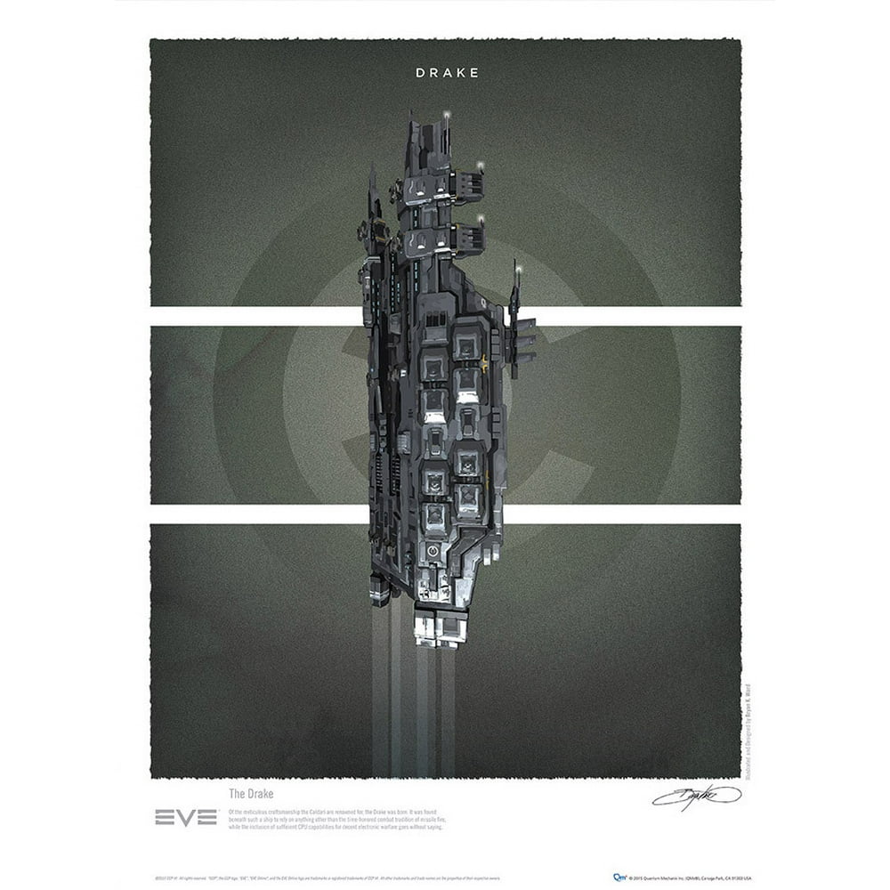 Poster - EVE Online Battlecruisers - Art Print Set of 4 New Licensed eve-0101 - Walmart.com ...