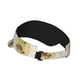 thumbnail image 2 of Fotbe Frogs Visera Deportiva con Diseño, Gorra Abierta Ajustable de Algodón para Mujer y Hombre, 2 of 7