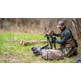 thumbnail image 2 of Muddy Outdoors Folding Tripod Heavy-Duty Water-Resistant Padded Ground Seat for Hunt with Contoured Backrest, 2 of 4
