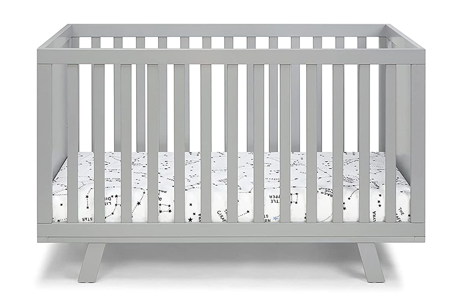Suite Bebe Livia Crib, Gray & Gray
