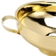 thumbnail image 2 of 3 Pieces Gold Stainless Steel Funnel Set Kitchen Oil Liquid Metal for Canning Kitchen Tools, 2 of 4