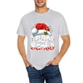 thumbnail image 4 of Christmas Tee Team Santa Claus Christmas Family Matching Pajama Funny Xmas T-Shirt, OdeJous Grey XX-Large, 4 of 5