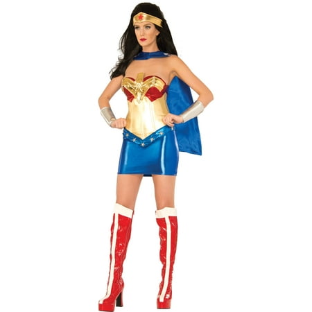 Adult Deluxe Wonder Woman Sexy Costume