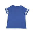 thumbnail image 2 of LAT Women's Curvy Football T-Shirt - 3837, 2 of 4
