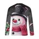 thumbnail image 5 of Blusas y camisas de manga larga y cuello redondo para hombre, informales, a la moda, con estampado navideño, cuello redondo, blusas de licra de manga larga para hombre., 5 of 5