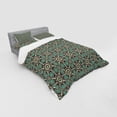 thumbnail image 3 of Ambesonne Retro Bedding Set 3 Pcs, Vintage Flowers Leafage, Twin XL, Multicolor, 3 of 3
