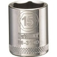thumbnail image 1 of Stanley Tools 227742 15mm 6 Point Socket - 0.37 in. Drive, 1 of 1