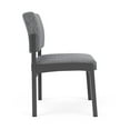 thumbnail image 4 of Fauteuil d'Appoint Sans Accoudoirs Lenox en Acier pour Réception / Acier Charbon / Gris, 4 of 5