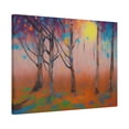 thumbnail image 2 of Trees Twenty Abstract Landscape Canvas Wall Art by Stephen Chambers, 2 of 4