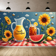 thumbnail image 5 of Decorative Design Sweet Summertime Sunflower Picnic Juice Banner for Summer Party Outdoor Event Garden Gathering, 5 of 7