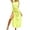 Yellow, variant on Swimsuit Coverup for Women Summer Beach Cover Up Swimwears Cover Ups Women's Sheer Beach Cover Up Dress With Waist Lace Mesh Sarong For Elegant Swim Leisure