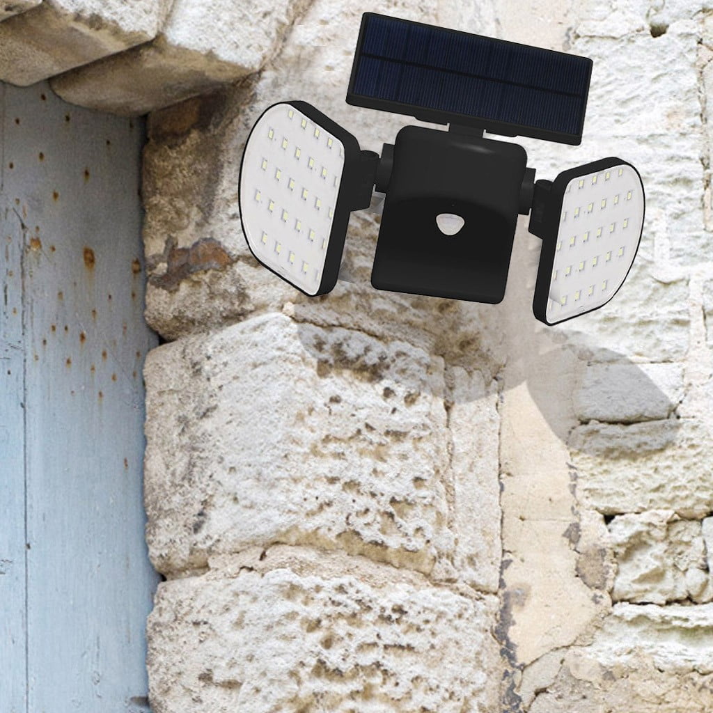 56 LED 6000K Cool White Light Wireless Waterproof Safety Solar Light