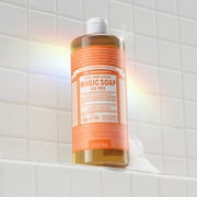 Dr. Bronners Magic Soap - Tea Tree - Pure-Castile Liquid Soap - 32 oz – for face, body wash, hands