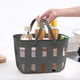 thumbnail image 1 of Organizadores de armario y almacenamiento Cesta de baño de plástico de mano Cesta de almacenamiento Cesta de baño Cesta de baño Cesta de almacenamiento miscelánea Cesta de lavado Cesta de baño Cesta d, 1 of 6