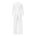 thumbnail image 4 of Yuemengxuan Women Jumpsuit, Long Sleeve Solid Elegant Office Party Clubwear, 4 of 9