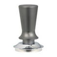 thumbnail image 2 of sanitation Coffee Tamper Pressure Press Calibrated Powder Hammer Flat Base Portafilter Kitchen Spring Leveler Home Office Gray 51mm, 2 of 6