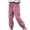 #309-Pink, variant on Cowsor Womens Mid Rise Cord Barrel Jeans Casual Baggy Wide Leg Corduroy Cropped Ankle Pants with Pockets