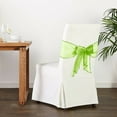 thumbnail image 7 of LA Linen Sheer Organza Chair Bow (Set of 10), 7 of 7