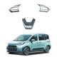 thumbnail image 4 of Silver Car Steering Wheel Panel Decoration Cover Trim Sticker For Sienta 2022-2023, 4 of 5