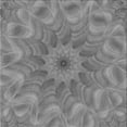 thumbnail image 1 of Ahgly Company Indoor Square Patterned Dim Gray Area Rugs, 5' Square, 1 of 6