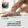 thumbnail image 3 of Dermasuri Callus Remover - Double-Sided Foot File Pedicure, Soften Cracked Heels for Dry Skin, 3 of 7
