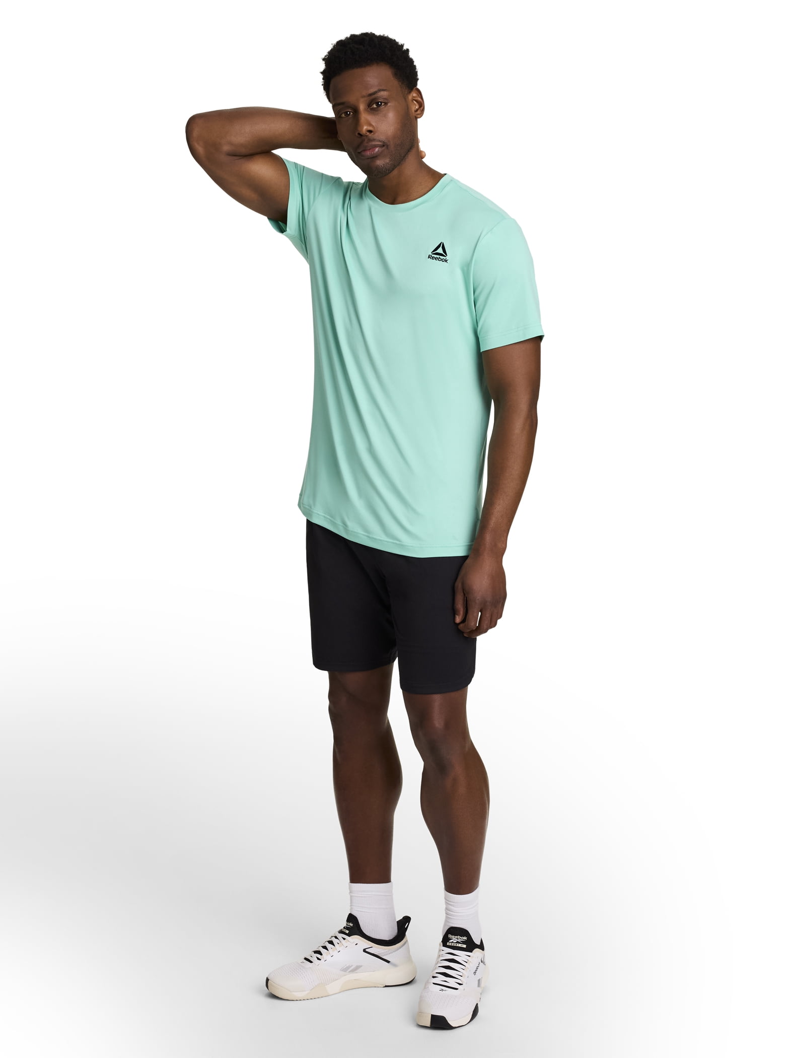 Reebok Men's and Big Men's Legacy Core Short Sleeve Tee Shirt, Sizes XS-5XL