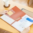 thumbnail image 1 of Cqxid Foldable Plastic File Clipboard Profile Clip Folder A4 Letter Size Clipboard With Cover Folder 360 Flip Writing Pad Clipboard Padfolio File Folder Desktop Organizer School, 1 of 6