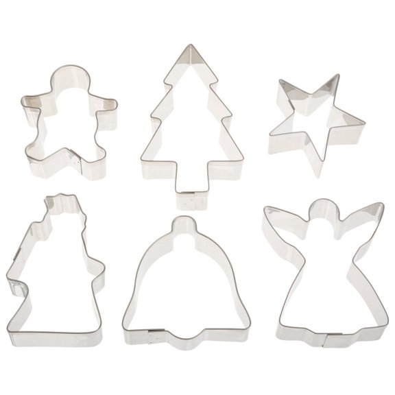 Ateco Stainless Steel Christmas Cookie Cutters