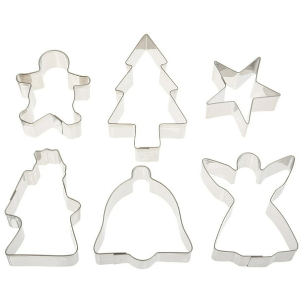 Ateco Stainless Christmas Cutters - Walmart.com