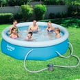 thumbnail image 3 of Bestway 10' x 30" Fast Set Inflatable Above Ground Swimming Pool with Pump, 3 of 3
