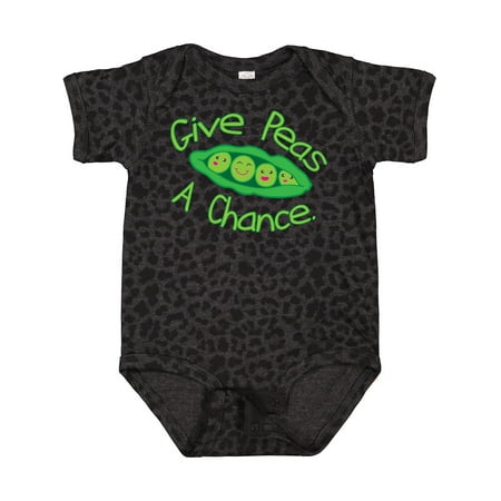 

Inktastic Give Peas a Chance. Gift Baby Boy or Baby Girl Bodysuit